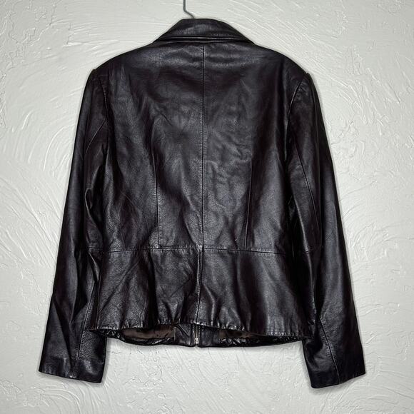 Laura Leigh ltd. Leather Jacket Size Medium - Picture 2 of 3